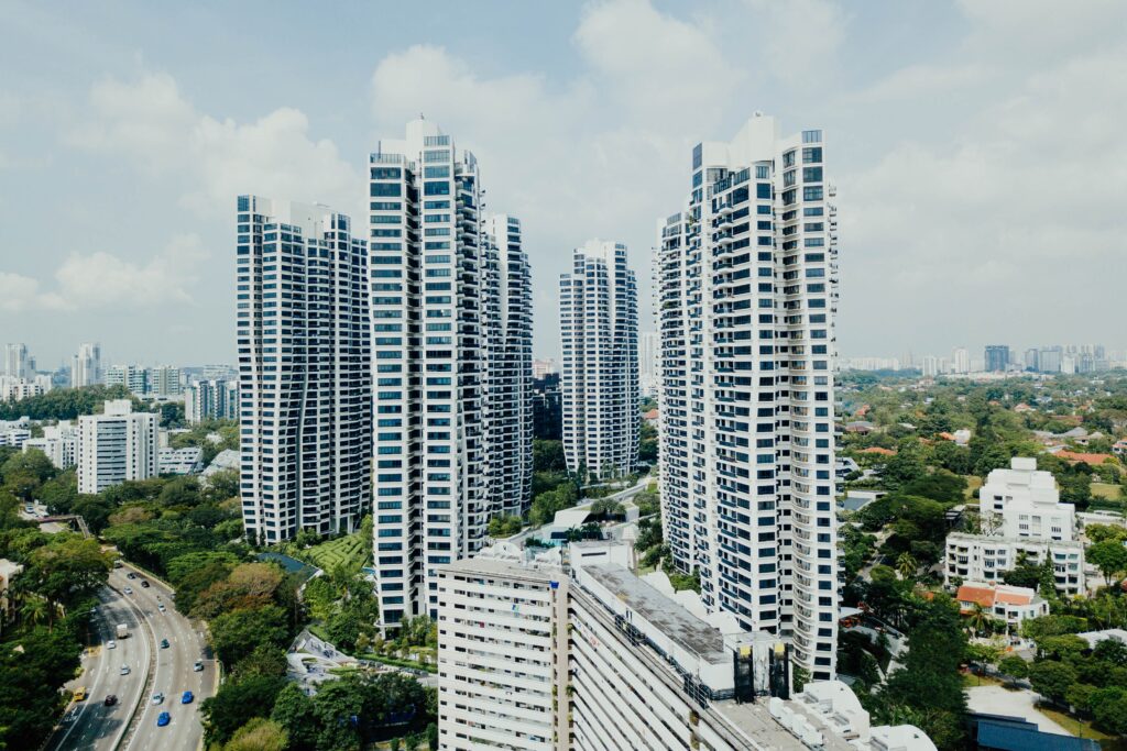 highrise apartments